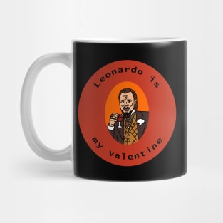 Laughing Leo Meme Valentine Mug